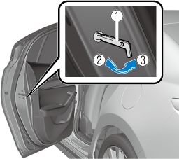 Центральный привод замка двери двигатель для Mazda 3 M3, Ремонтный двигатель блокировки мощности
